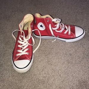 Brand New Red Converse